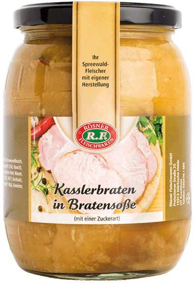 Kasslerbraten in Bratensoße